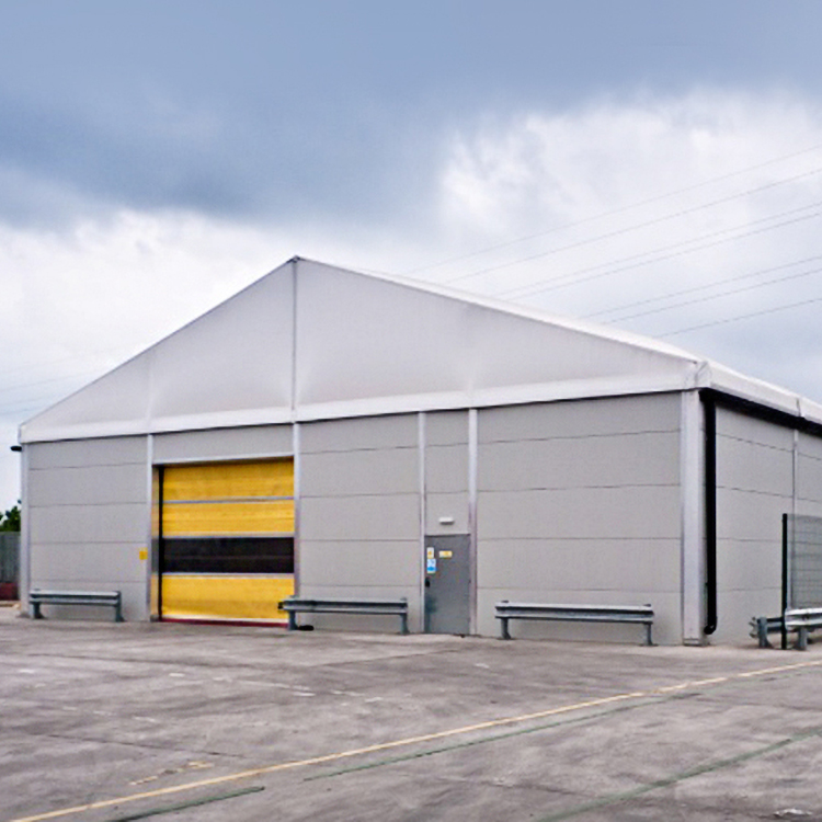 What are the benefits of using a warehouse tent?