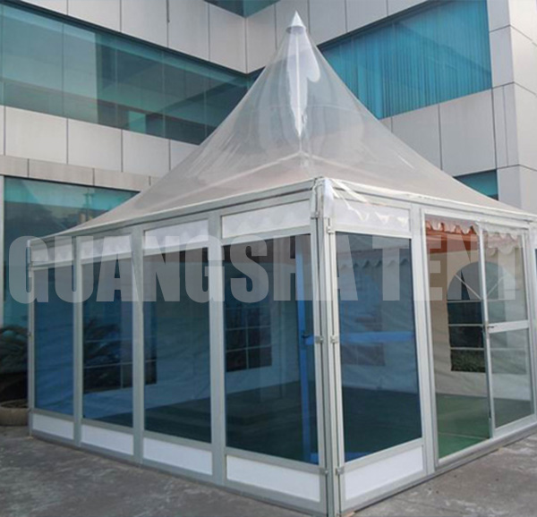 clear marquee pagoda tent GSX-4 4m