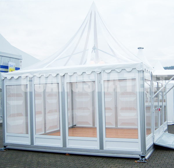 gazebo Royal Tents glass wall GSX-6 6m