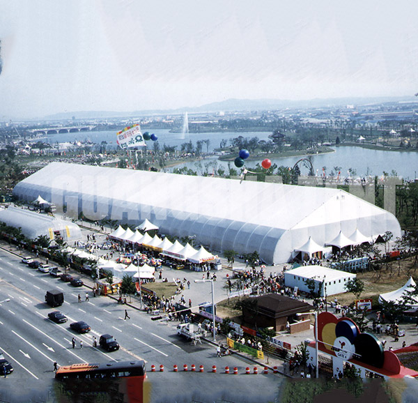 peach roof Football Field Tent GSLT-20 20m