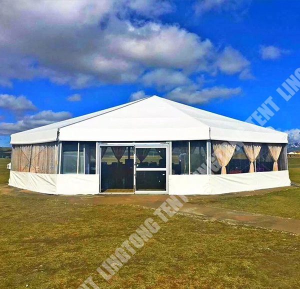 GSXO-flat-5 5m octagon tent