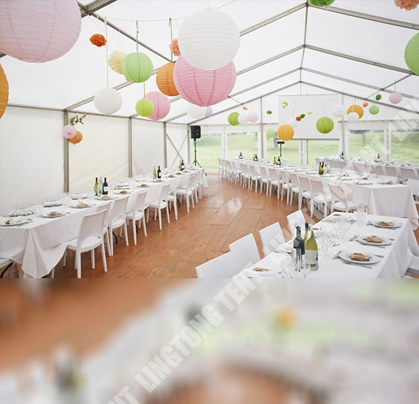 15m 500 Seater Luxury Marquee
