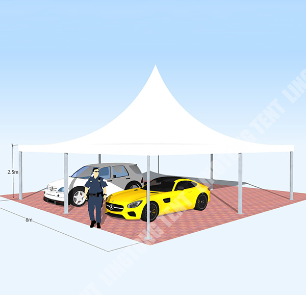 outdoor pagoda Carport Tent GSX-8 8m