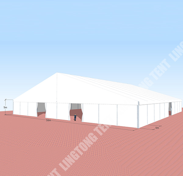 Clear Span Tent GSL-50 Width 50m