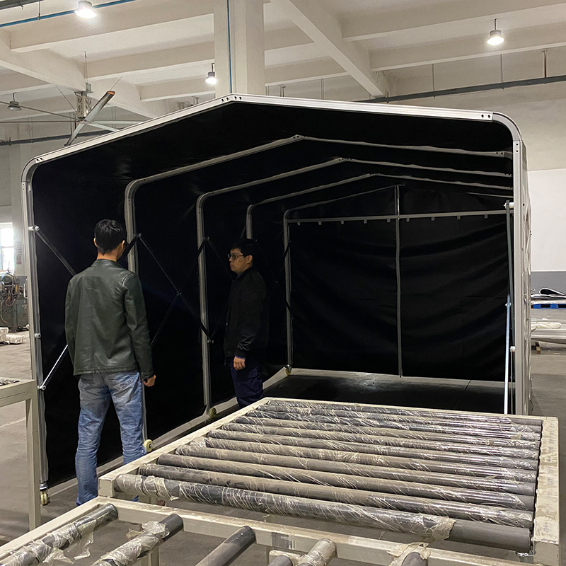 5x7m movable foldable carport tent