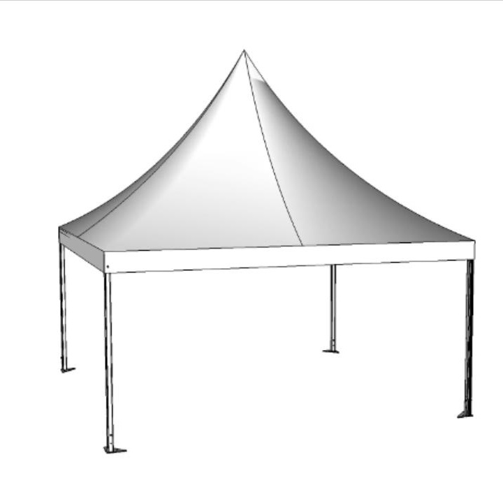 How to install aluminium alloy pagoda tent 5mx5m GSX-5