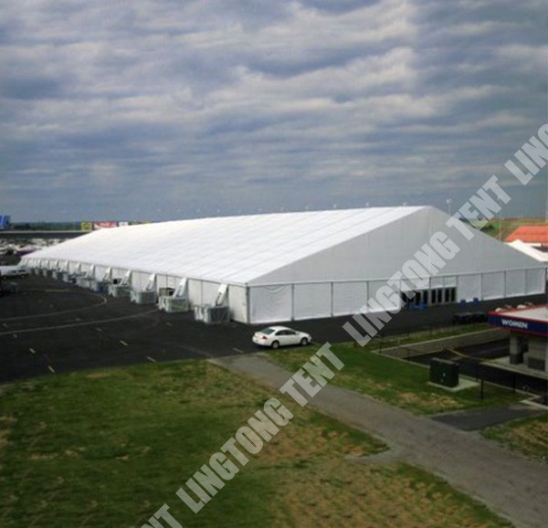 How to prevent fire in industrial warehouse tent?
