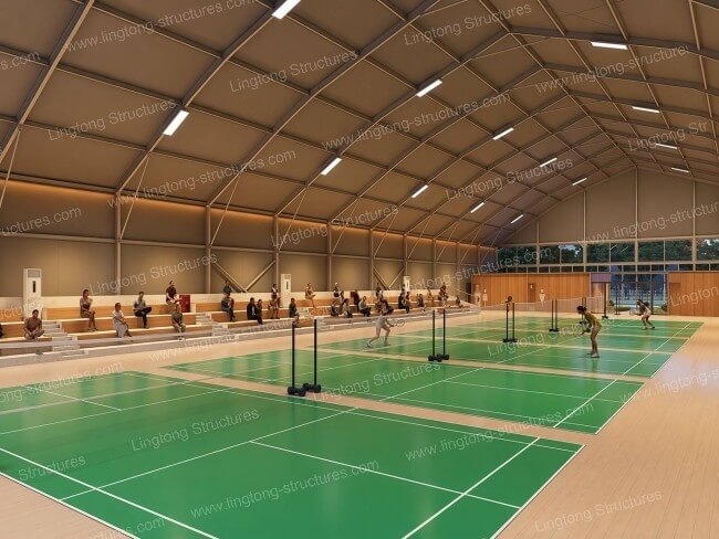 Sports Tent Rapid All-Weather Sports Venue Solution