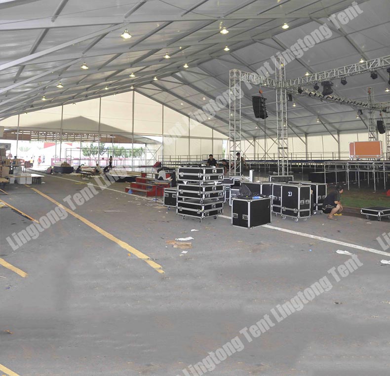 Width 40m second hand tents marquee