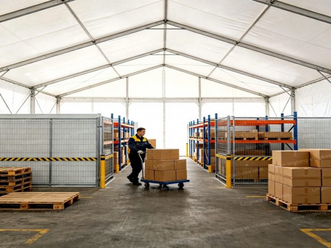 Aluminum Alloy Large-Span Warehousing Tent