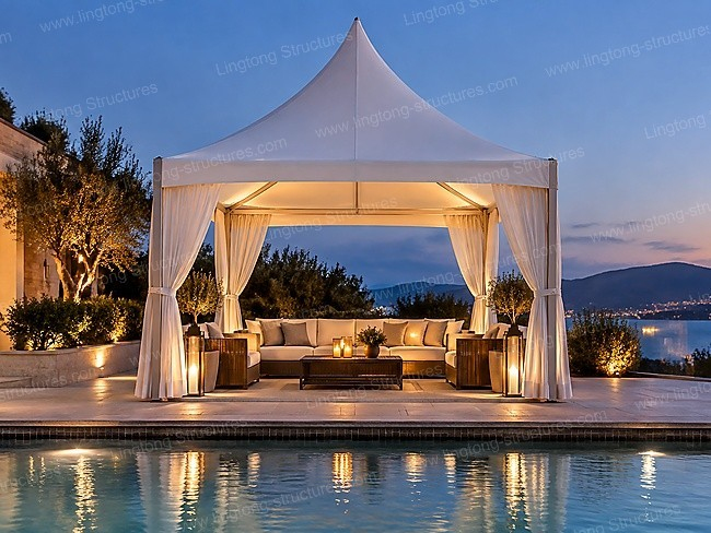 GSX 3 small pagoda transparent tent 3m
