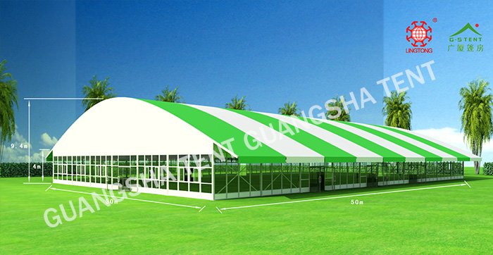 PVC Arcum Frame Tent GSLH-30 Width 30m