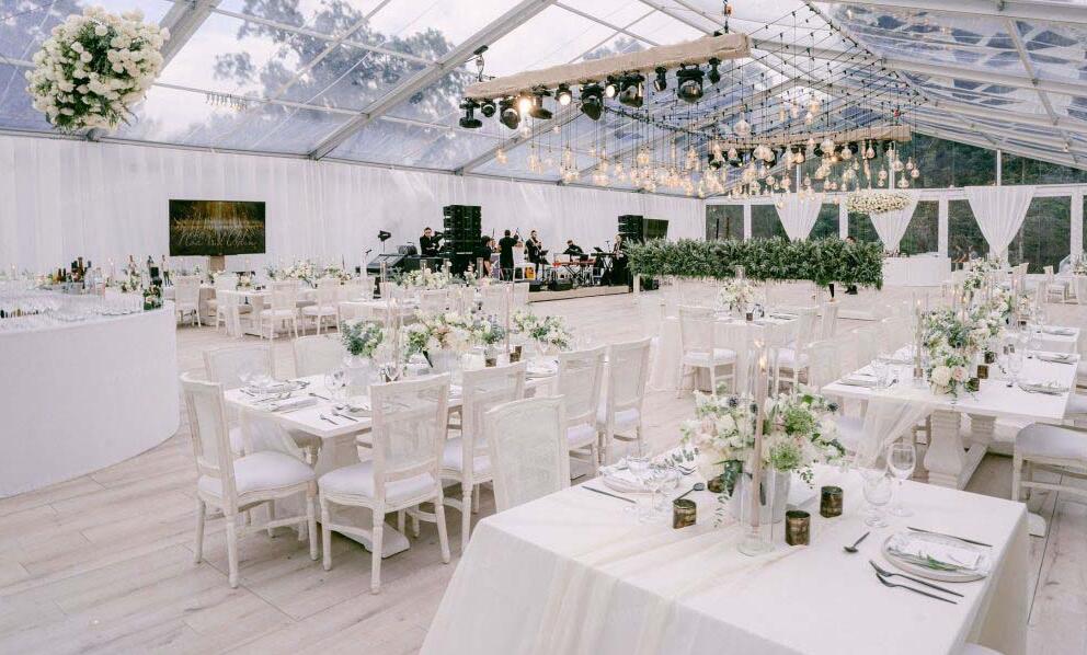 clear span tent