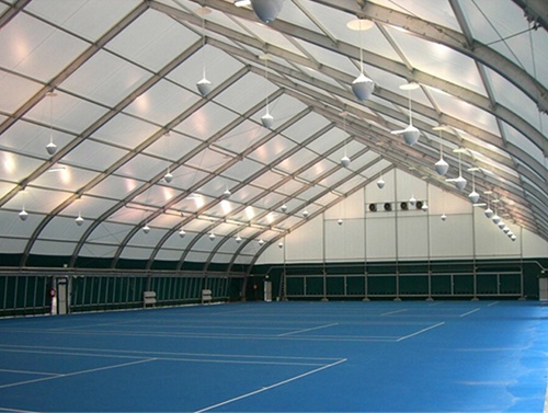 padel tennis court tent