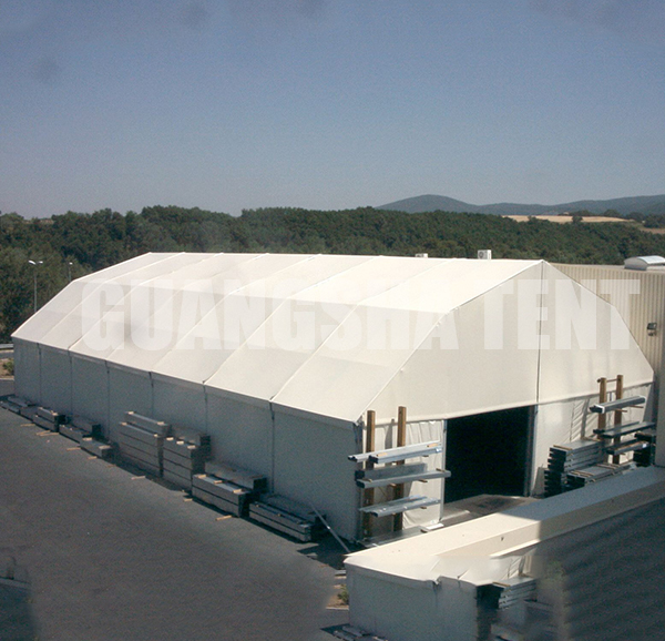 industrial storage tent