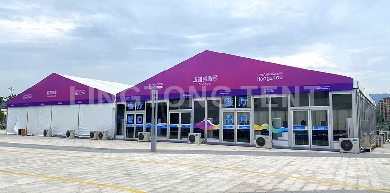 outdoor sports tent for The 19th Asian Games
