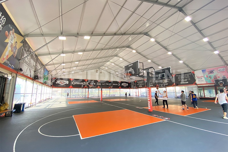basketball court cover temporary building