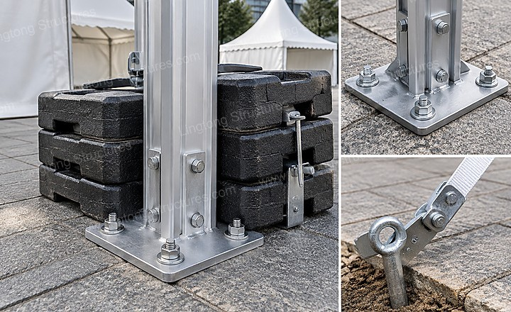 1771792480387433.jpg Transparent pagoda tent fixation system with expansion bolts and ground stakes